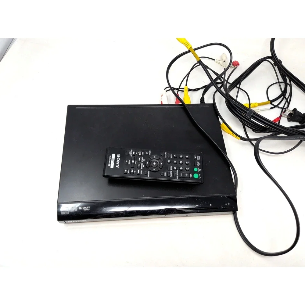 ➿ Sony DVP-SR210P Progressive Scan DVD Player 🆕 No Box with remote cables